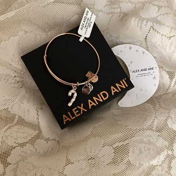 Alex and ani bangle candy cane bracelet - Picture 4 of 8